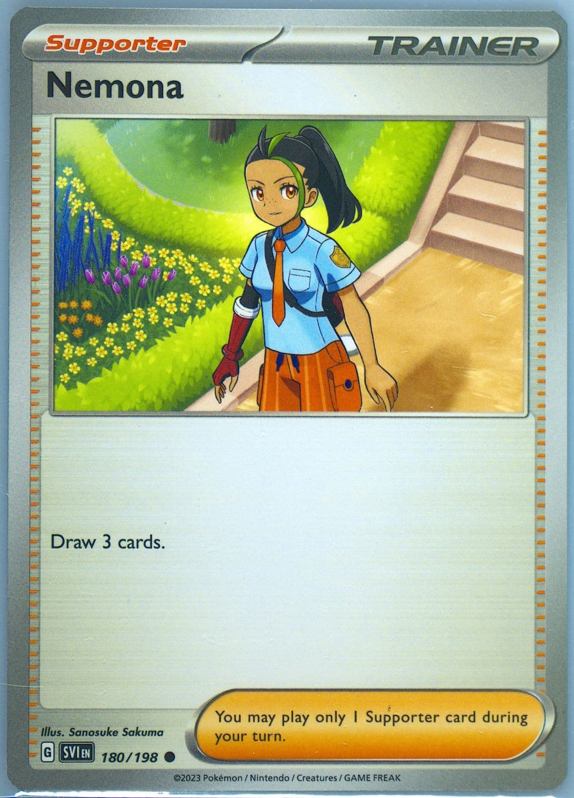 Nemona (180) 2023 Pokemon Svi EN-Scarlet & Violet