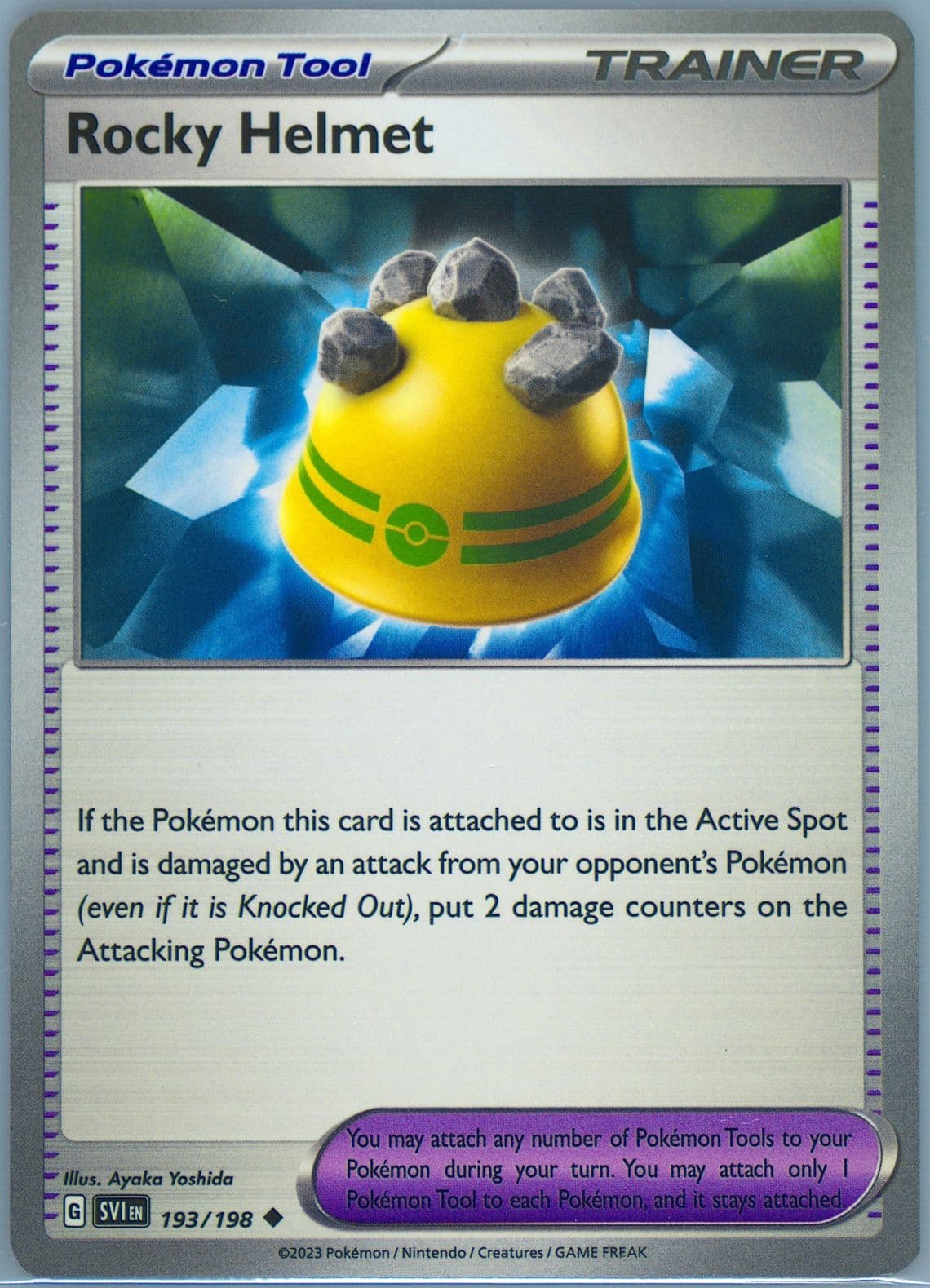 Rocky Helmet (193) 2023 Pokemon Svi EN-Scarlet & Violet