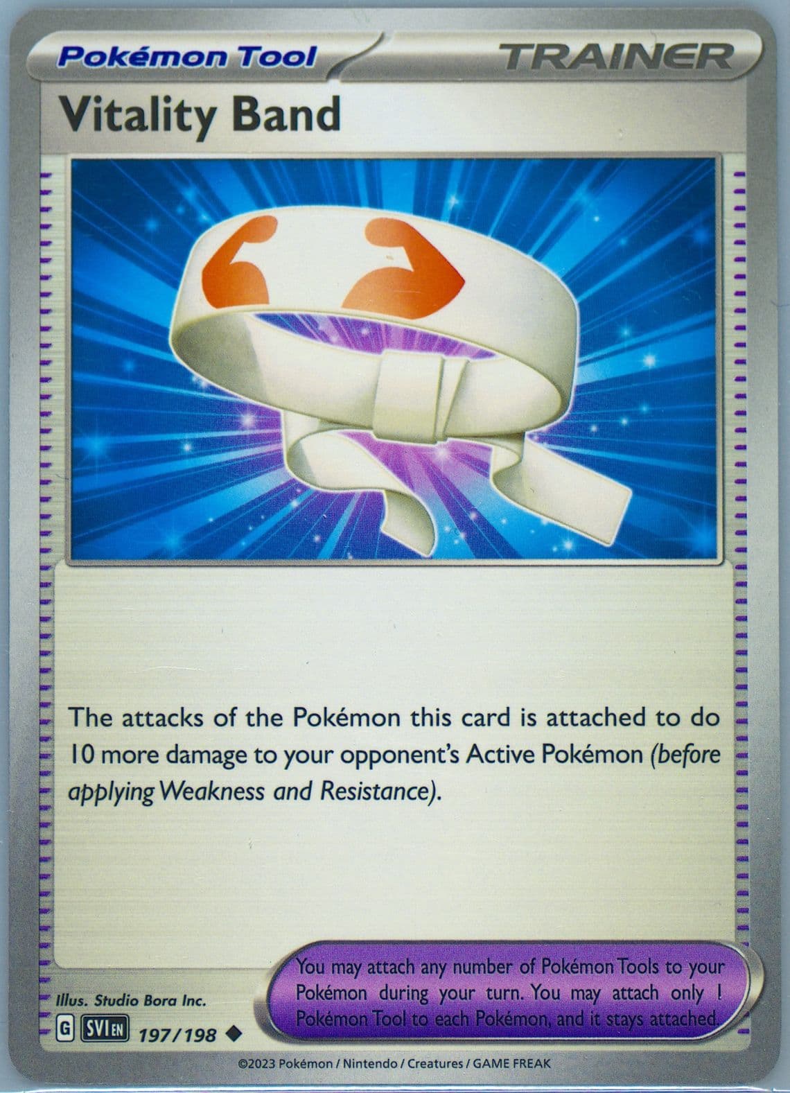 Vitality Band (197) 2023 Pokemon Svi EN-Scarlet & Violet
