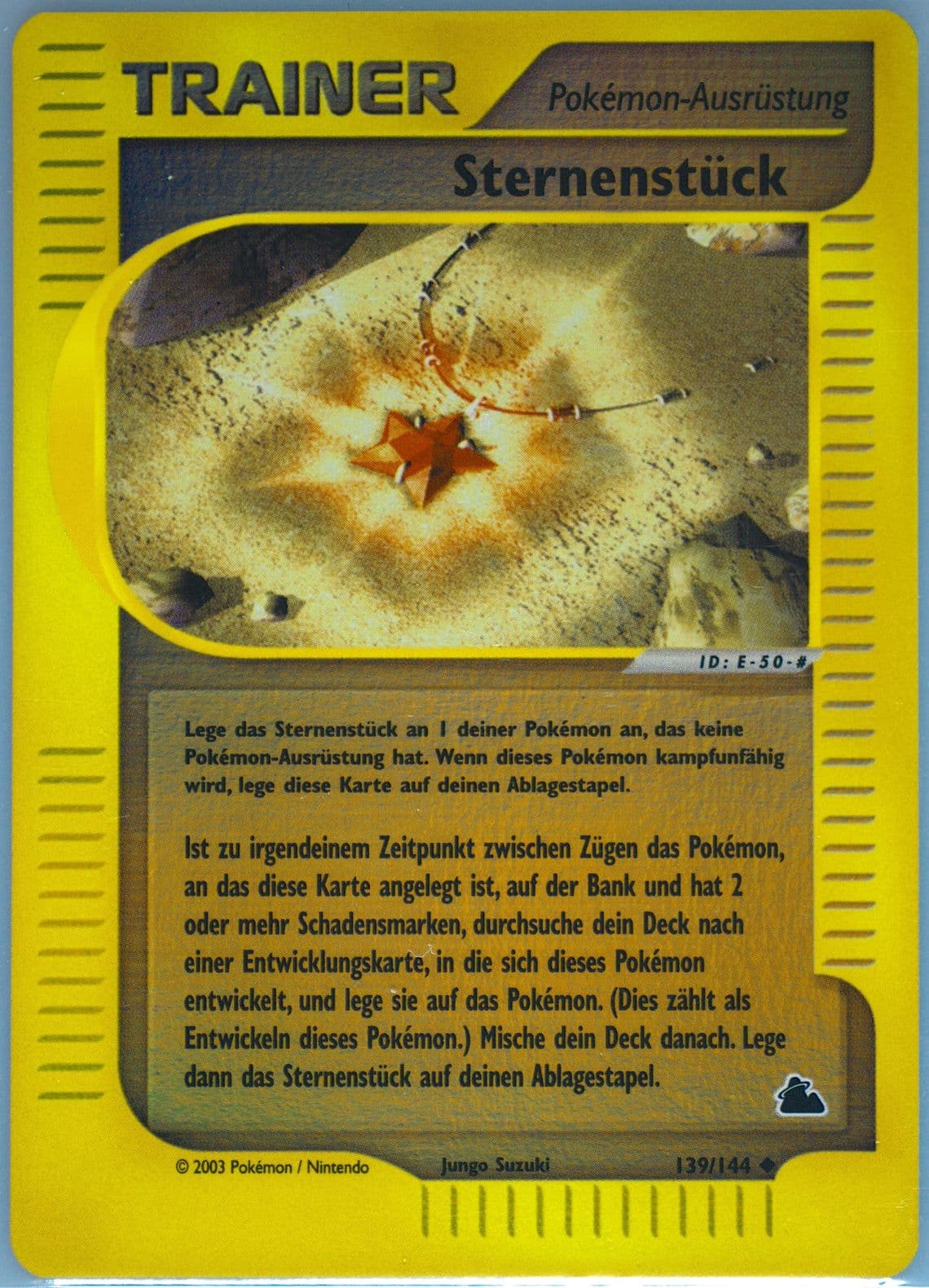 Sternenstück-Reverse Foil German (139) 2003 Pokemon Skyridge