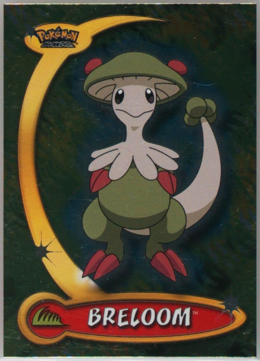 Breloom Foil (10) 2004 Topps Pokemon Advanced Challenge