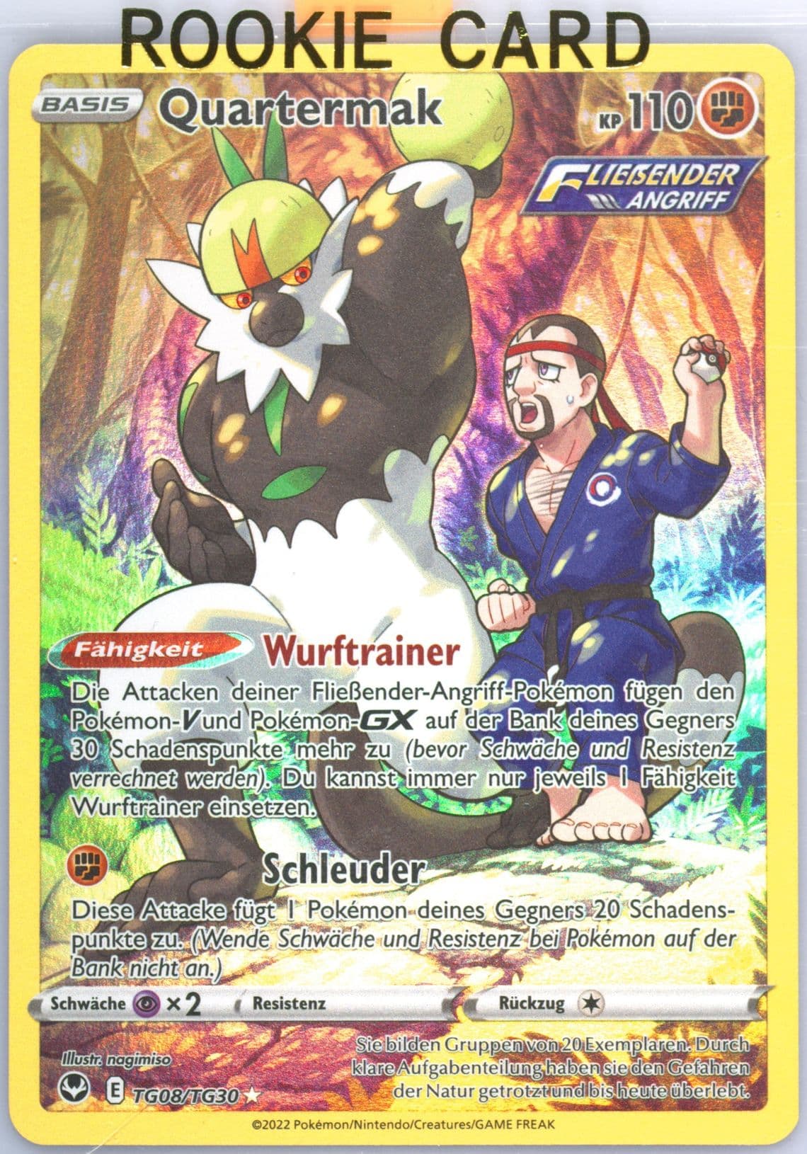 Full Art/Quartermak German (TG08) 2022 Pokemon Sword & Shield Silver Tempest