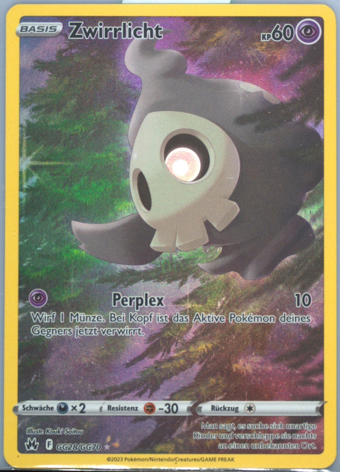 Full Art/Zwirrlicht German (GG28) 2023 Pokemon Sword and Shield Crown Zenith