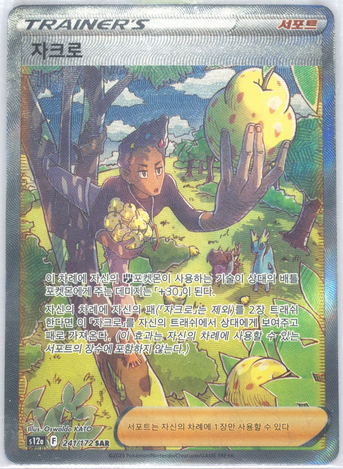 Full Art/Grant (241) 2023 Pokemon Korean Sword & Shield Vstar Universe