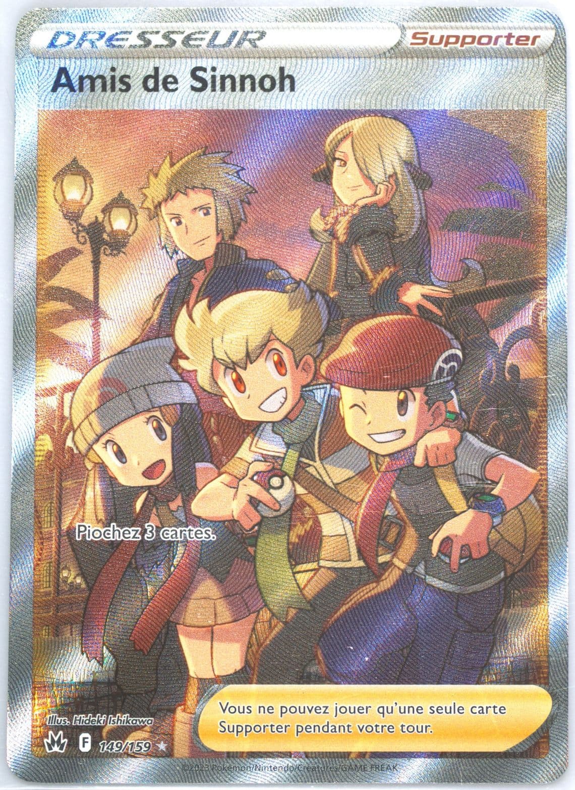 Full Art/Amis de Sinnoh French (149) 2023 Pokemon Sword and Shield Crown Zenith