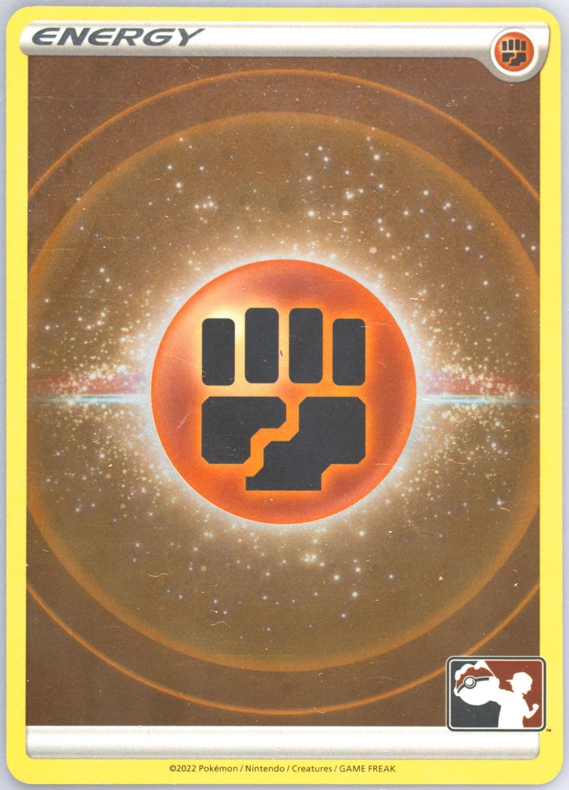 Fighting Energy-Holo 2022 Pokemon Play! Pokemon Prize Pack: Series 1