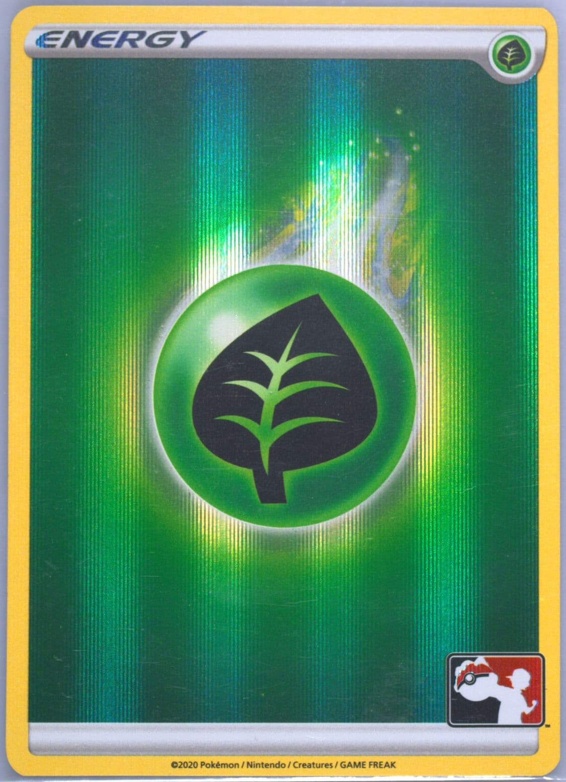 Grass Energy-Holo 2022 Pokemon Play! Pokemon Prize Pack: Series 1