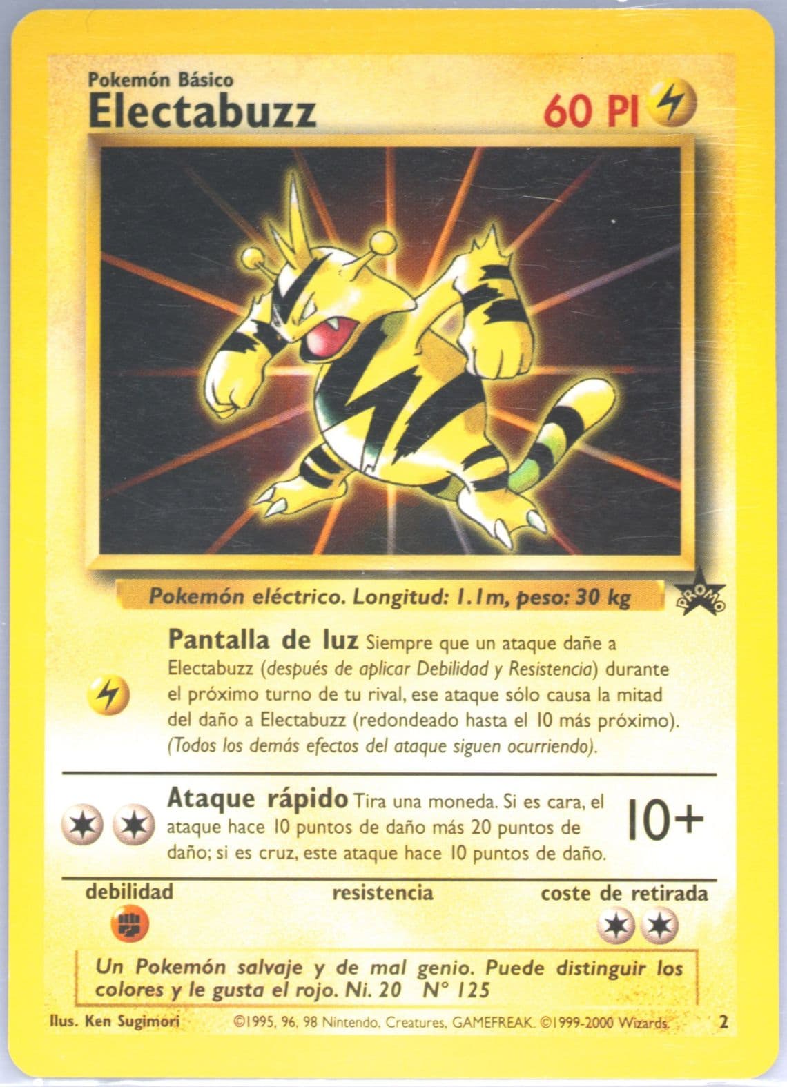 Electabuzz Movie Promo-Italian (2) 2000 Pokemon Game Movie