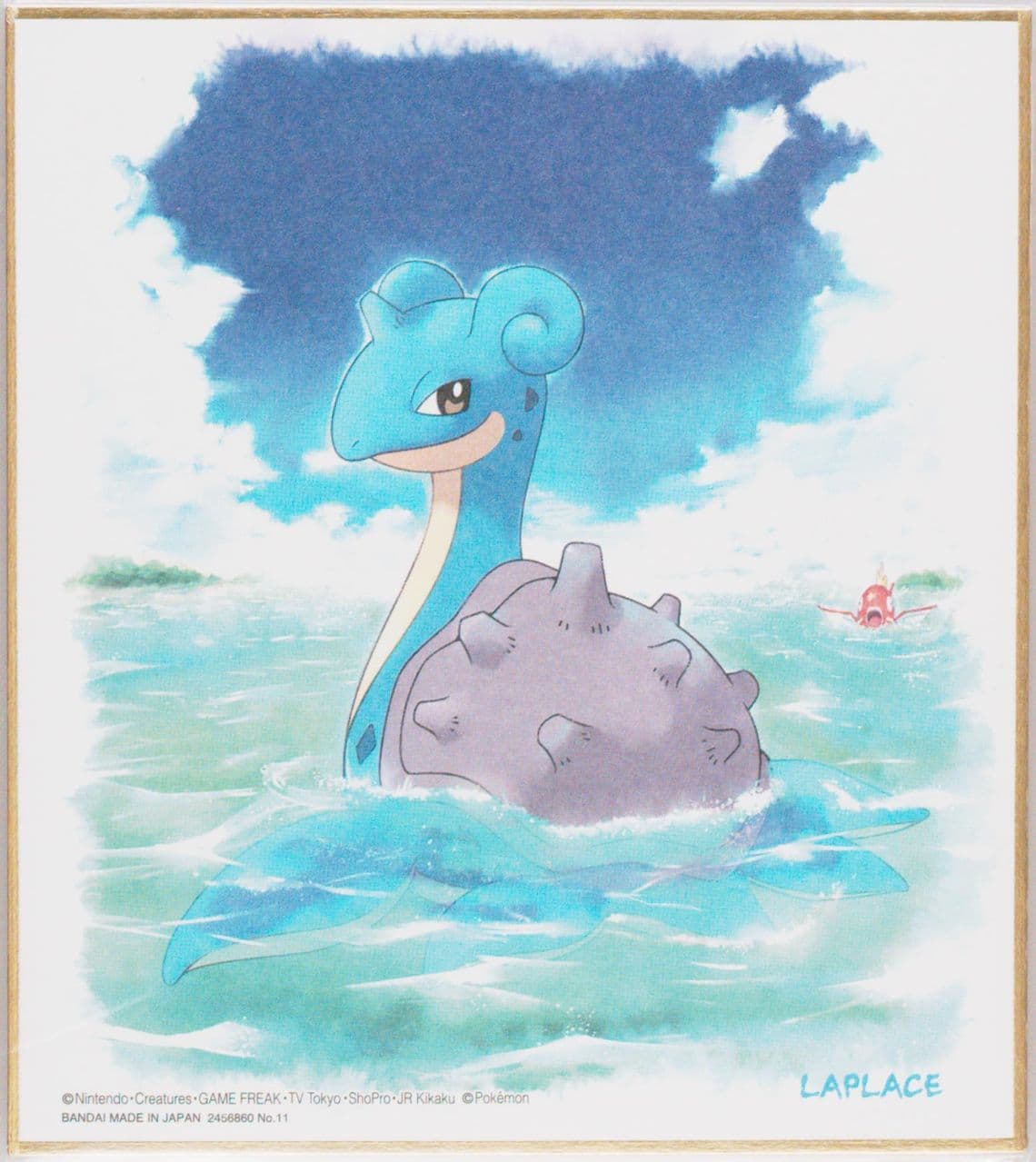 Lapras (11) 2019 Pokemon Shikishi Art 1
