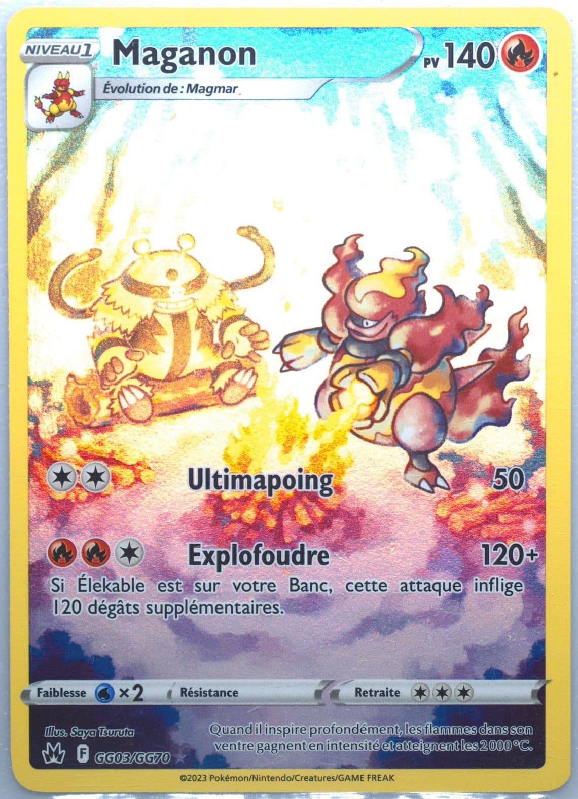 Full Art/Maganon French (GG03) 2023 Pokemon Sword and Shield Crown Zenith
