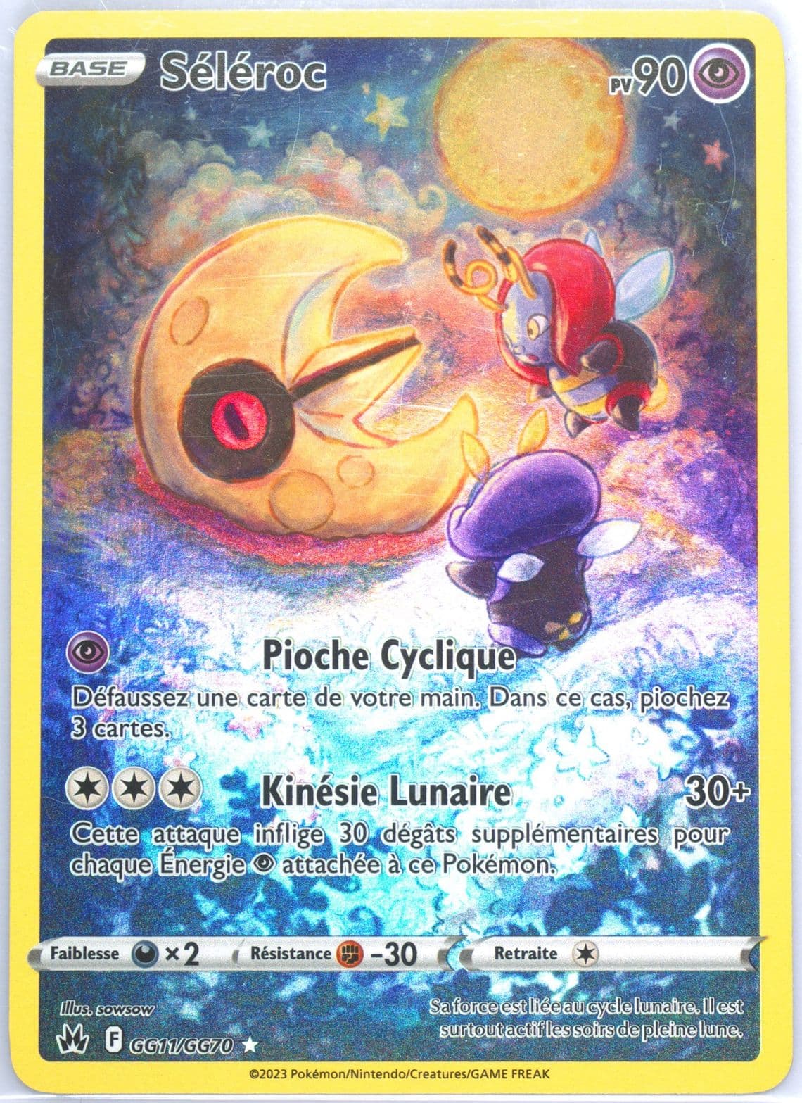 Full Art/Seleroc French (GG11) 2023 Pokemon Sword and Shield Crown Zenith