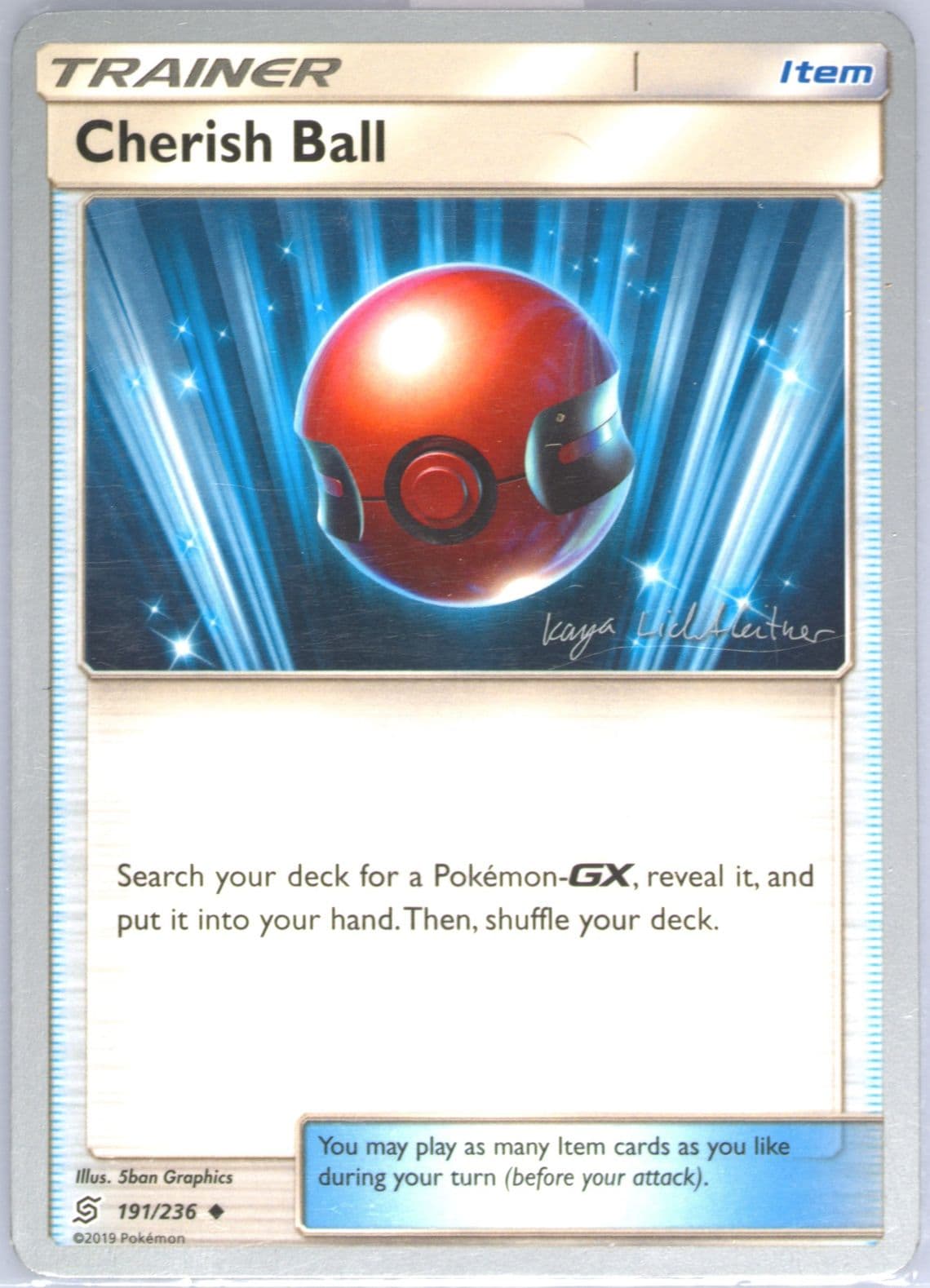 Cherish Ball Fire Box (191) 2019 Pokemon World Championships Promo