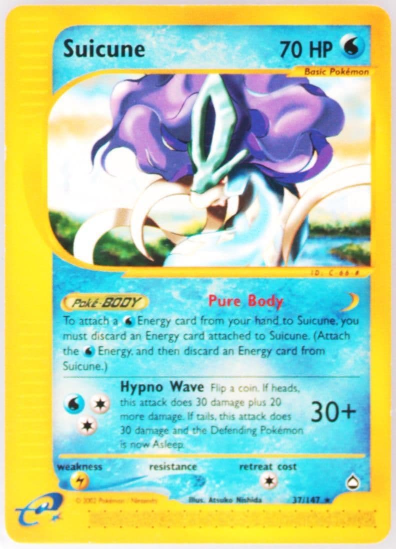 Suicune German (37) 2003 Pokemon Aquapolis