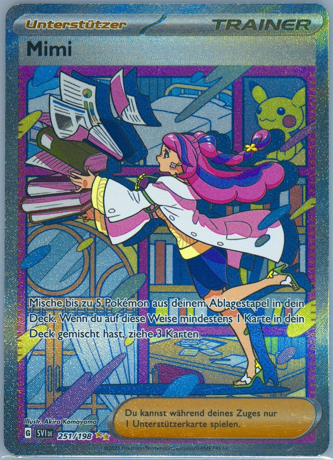 Miriam Special Illustration Rare (251) 2023 Pokemon German Svi de-Scarlet & Violet