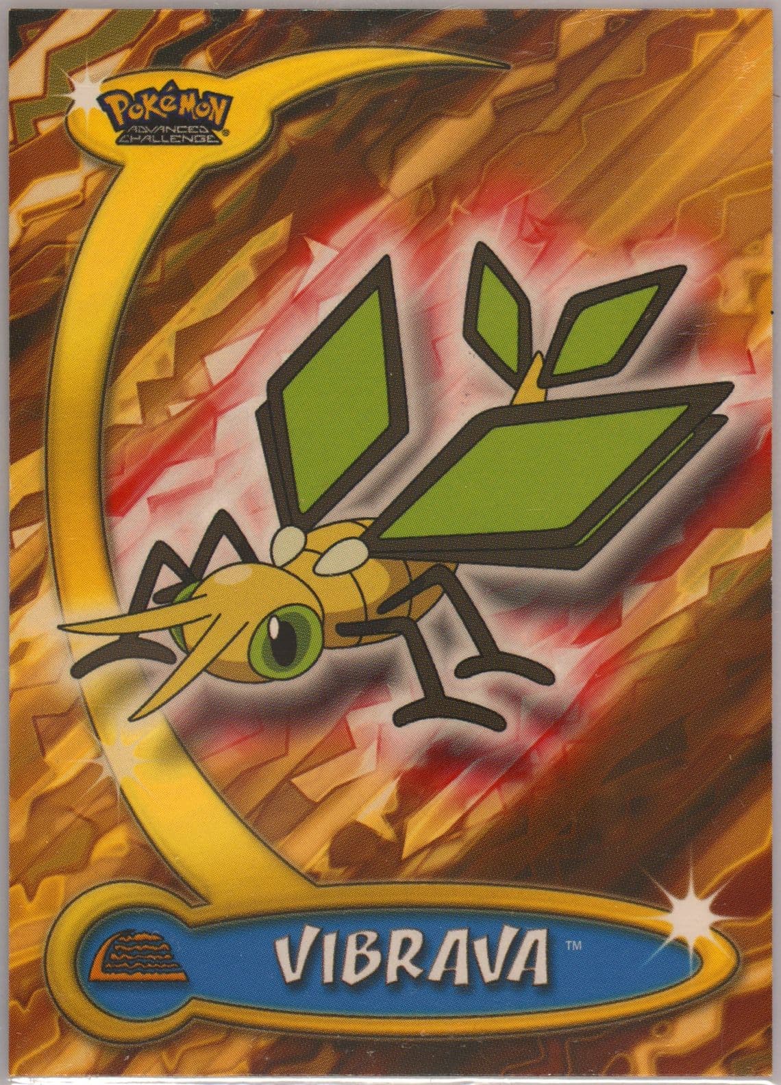 Vibrava (82) 2004 Topps Pokemon Advanced Challenge