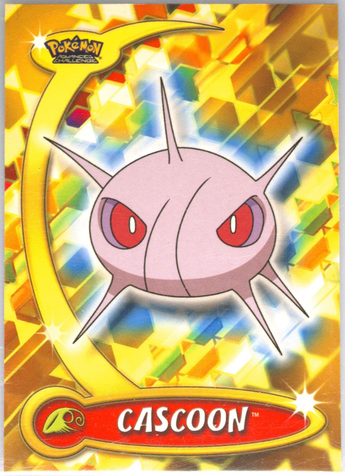 Cascoon (12) 2004 Topps Pokemon Advanced Challenge