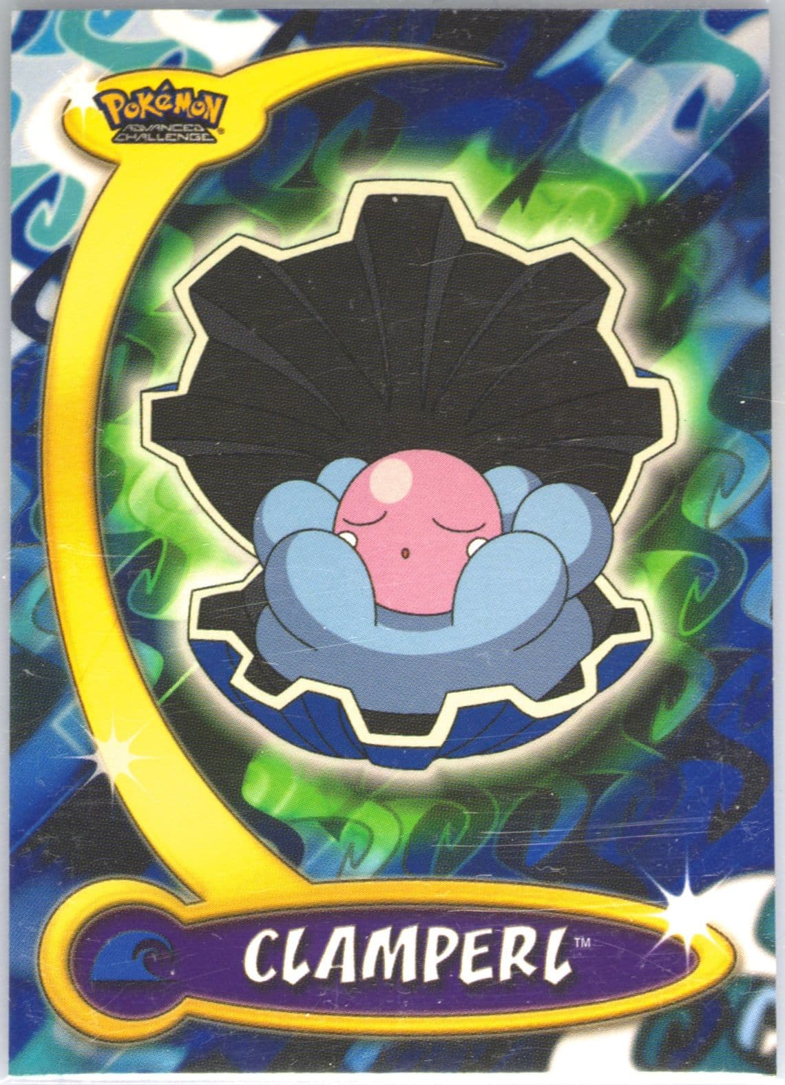 Clamperl (19) 2004 Topps Pokemon Advanced Challenge