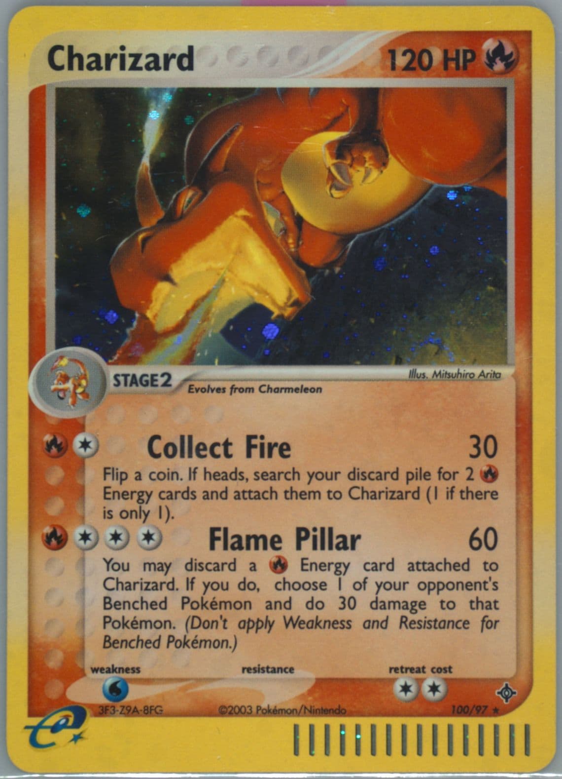 Charizard-Holo (100) 2003 Pokemon EX Dragon