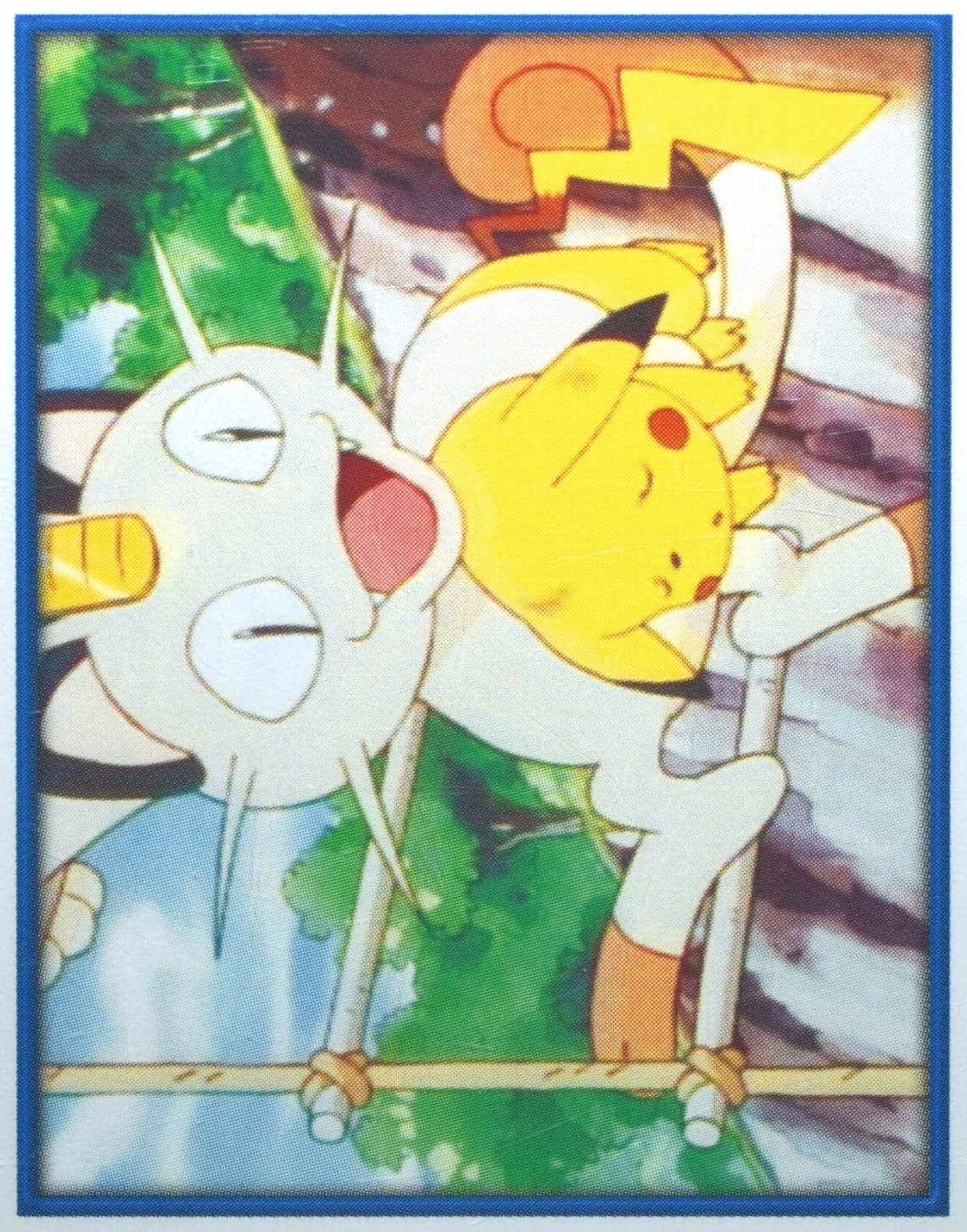 Meowth and Pikachu (36) 2000 Merlin Pokemon 2