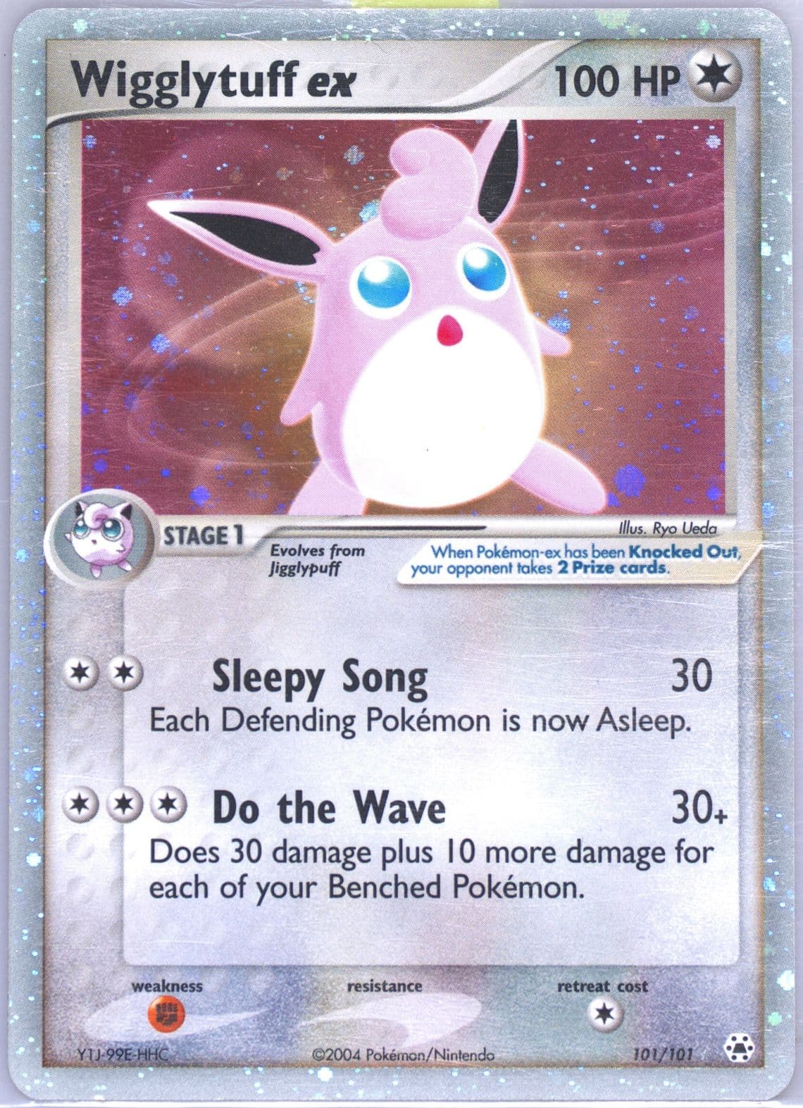 Wigglytuff EX-Holo (101) 2004 Pokemon EX Hidden Legends
