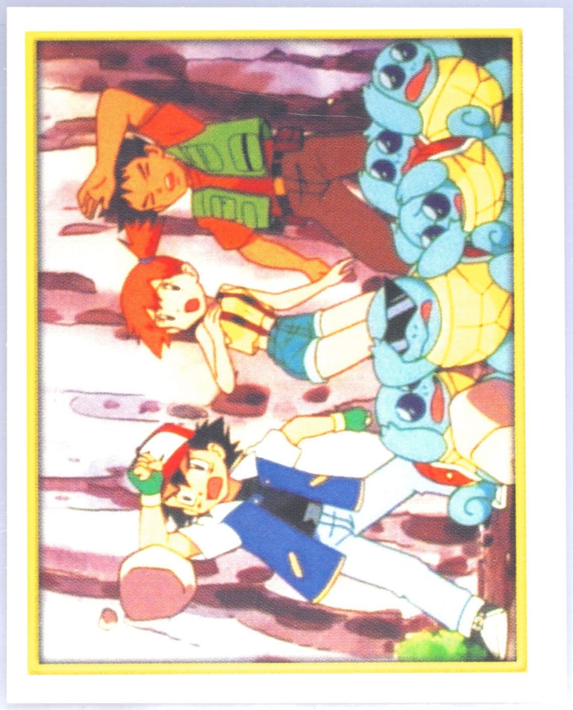 Ash/Brock/Misty/Squirtle (72) 2000 Merlin Pokemon 2