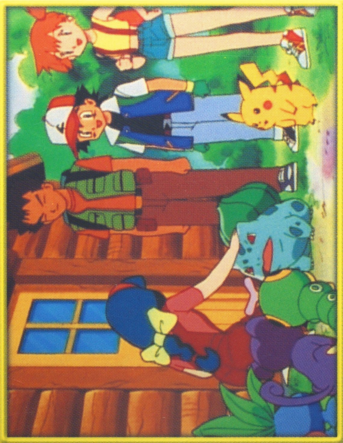 Ash/Brock/Bulbasaur/Misty/Pikachu (55) 2000 Merlin Pokemon 2