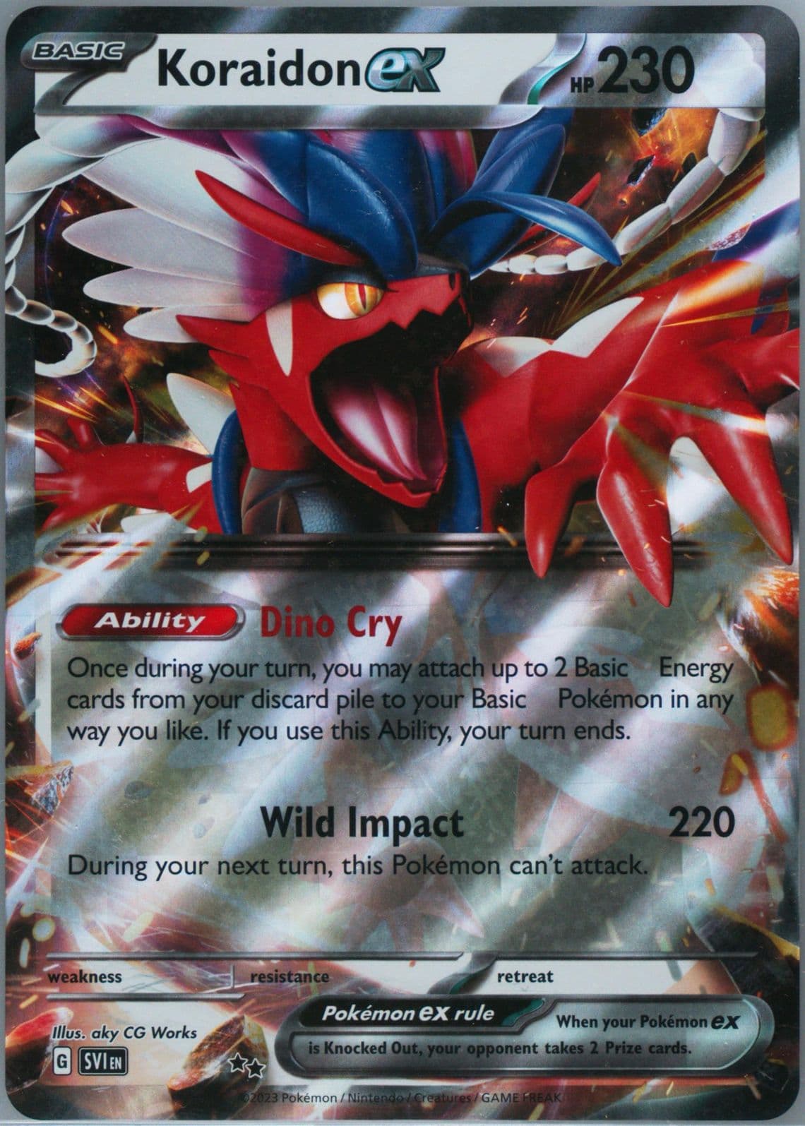 Koraidon EX Paldea Collection-Jumbo 2023 Pokemon Svp EN-SV Black Star Promo