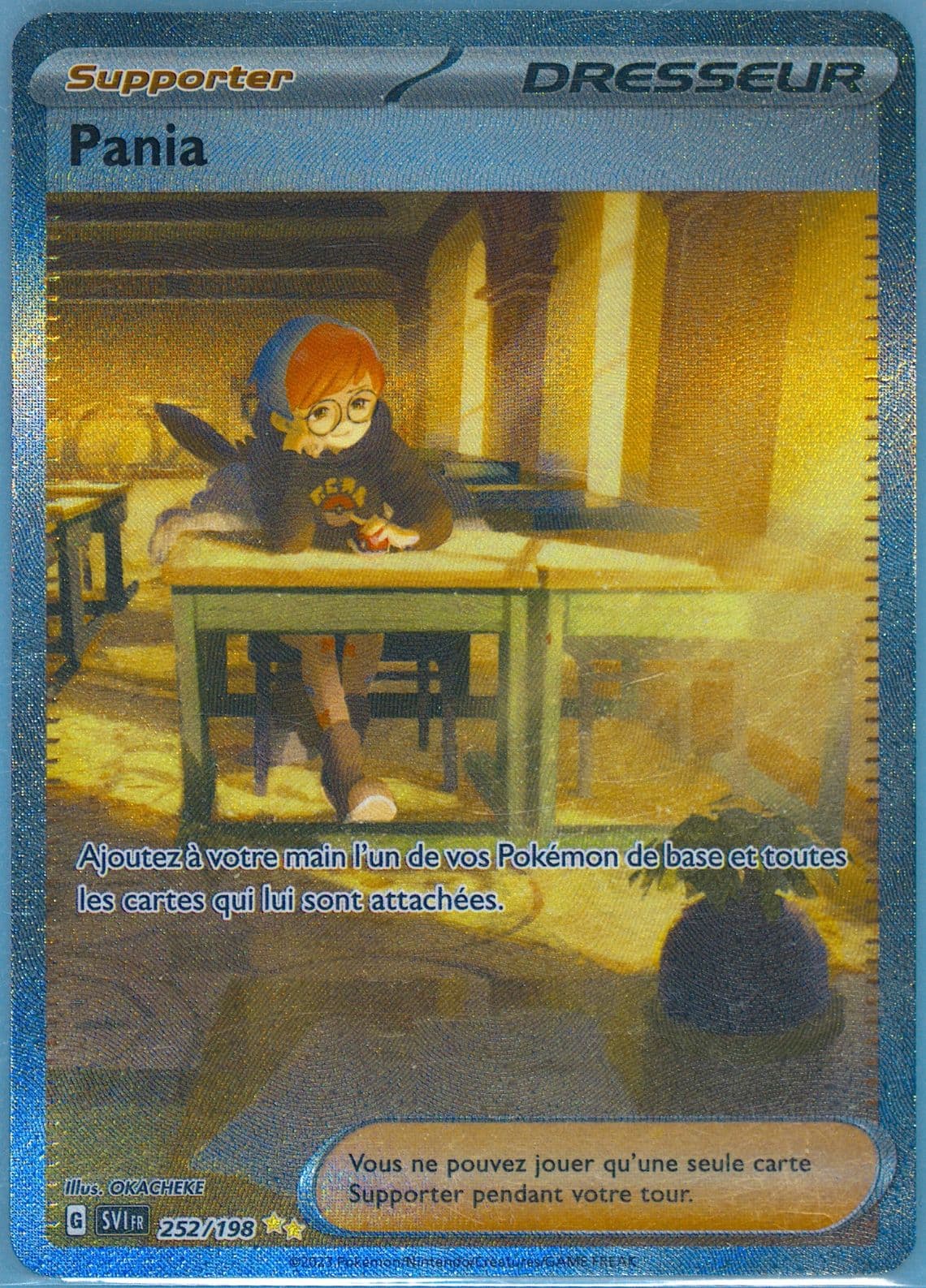 Penny Special Illustration Rare (252) 2023 Pokemon French Svi FR-Scarlet & Violet