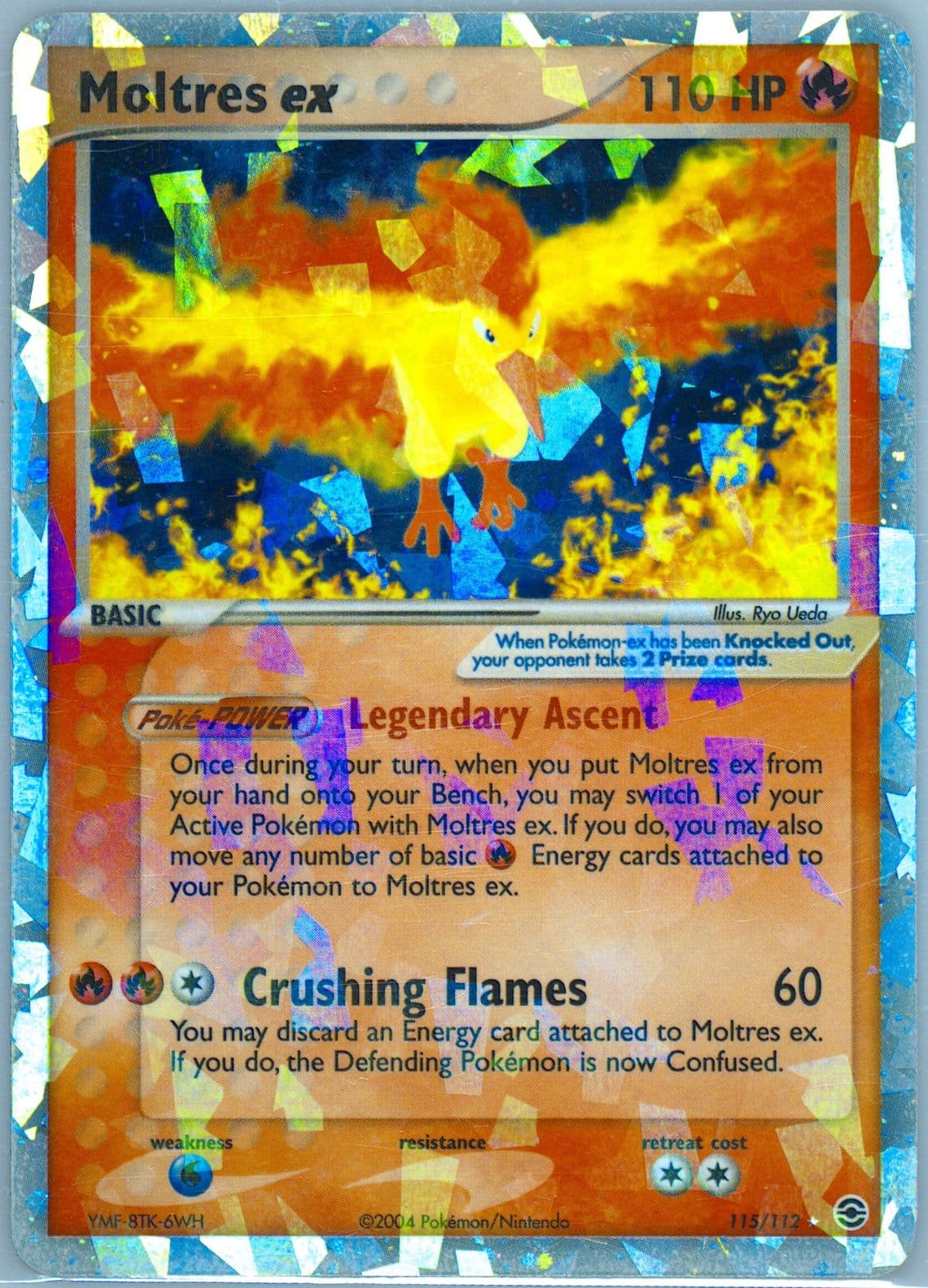 Moltres EX-Holo (115) 2004 Pokemon EX Fire Red & Leaf Green