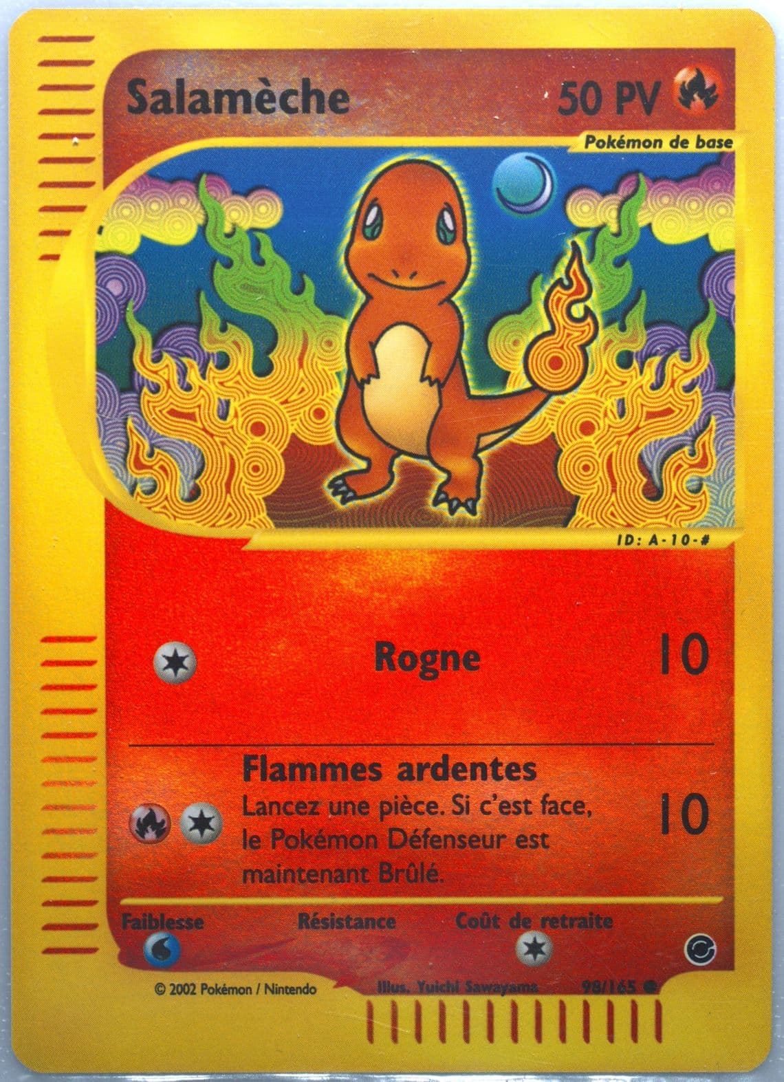 Salameche-Reverse Foil (98) 2003 Pokemon French Expedition