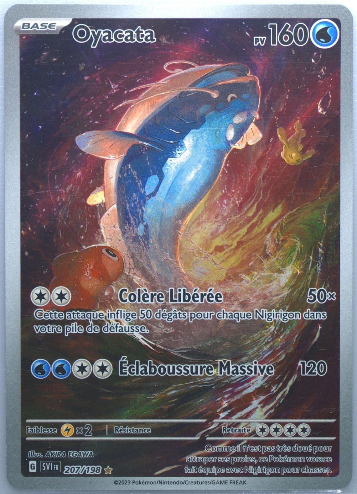 Dondozo Illustration Rare (207) 2023 Pokemon French Svi FR-Scarlet & Violet