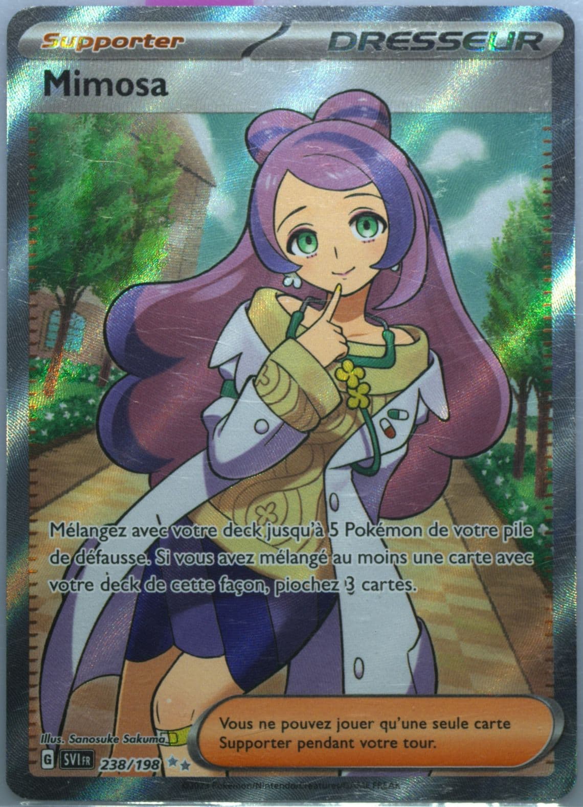 Miriam Ultra Rare (238) 2023 Pokemon French Svi FR-Scarlet & Violet