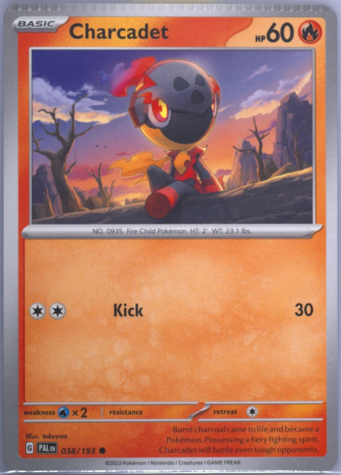 Charcadet (038) 2023 Pokemon Pal EN-Paldea Evolved