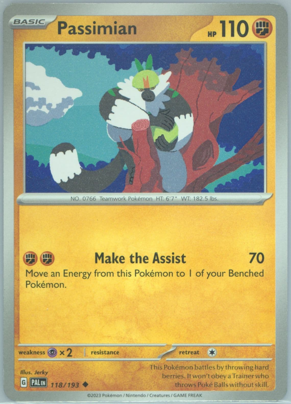 Passimian (118) 2023 Pokemon Pal EN-Paldea Evolved