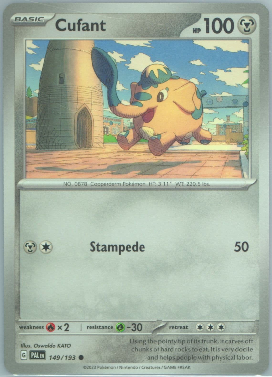 Cufant (149) 2023 Pokemon Pal EN-Paldea Evolved