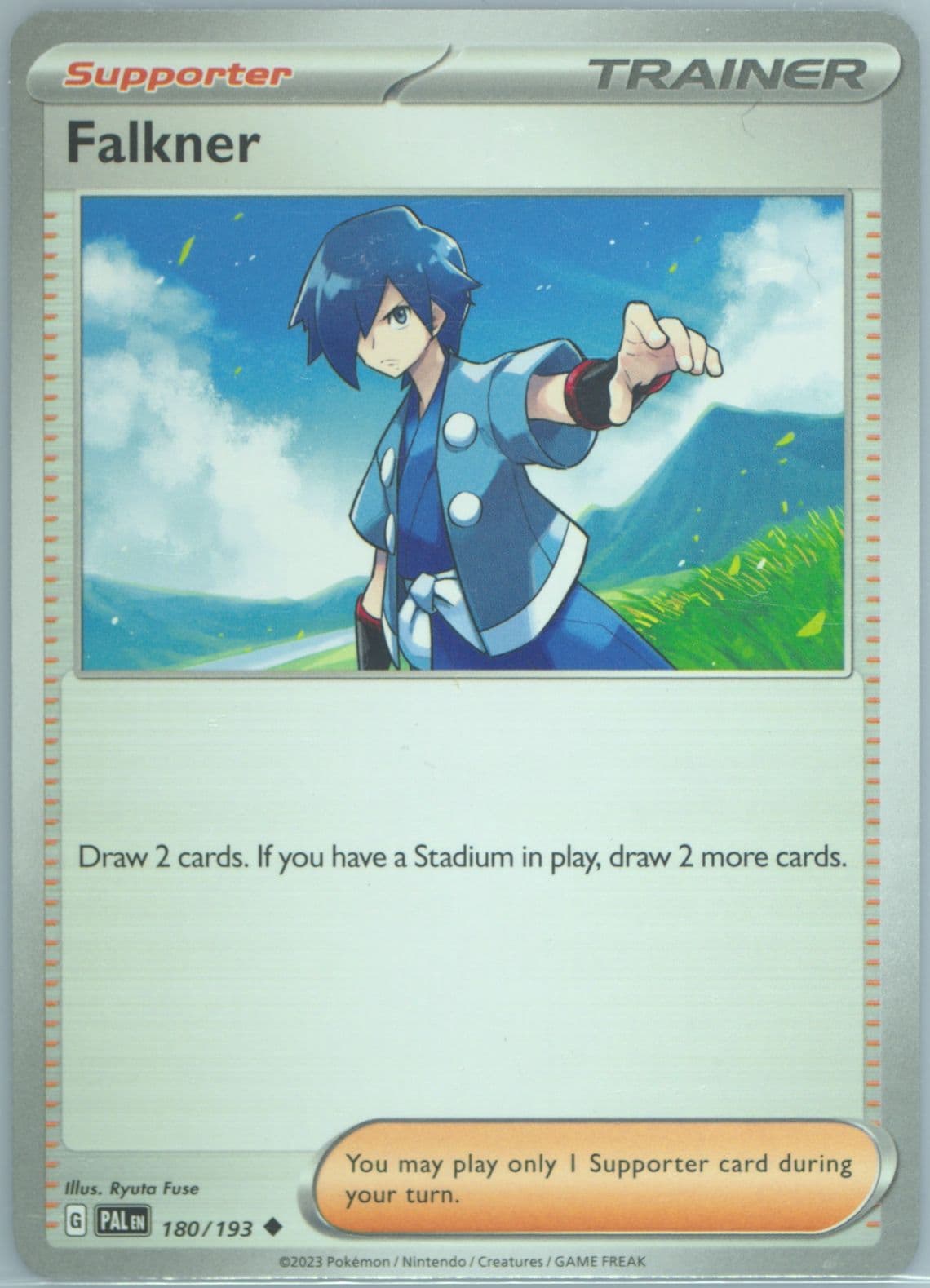 Falkner (180) 2023 Pokemon Pal EN-Paldea Evolved