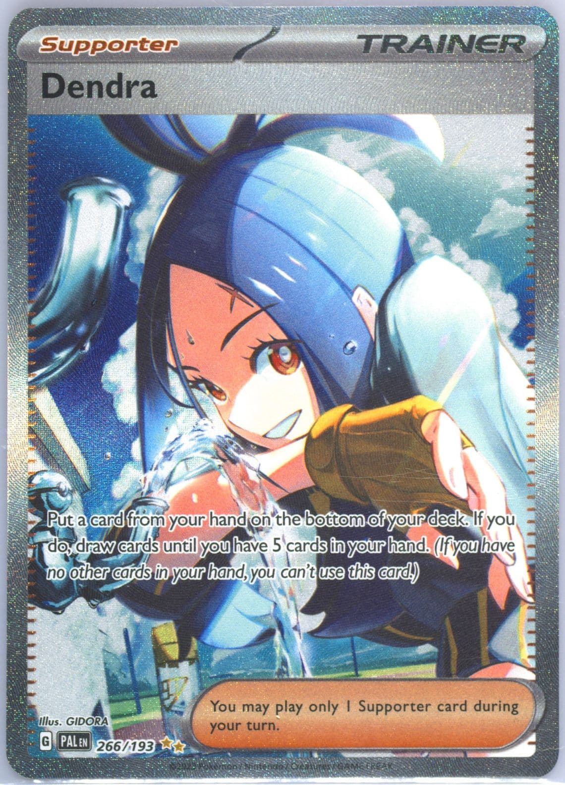 Dendra Special Illustration Rare (266) 2023 Pokemon Pal EN-Paldea Evolved