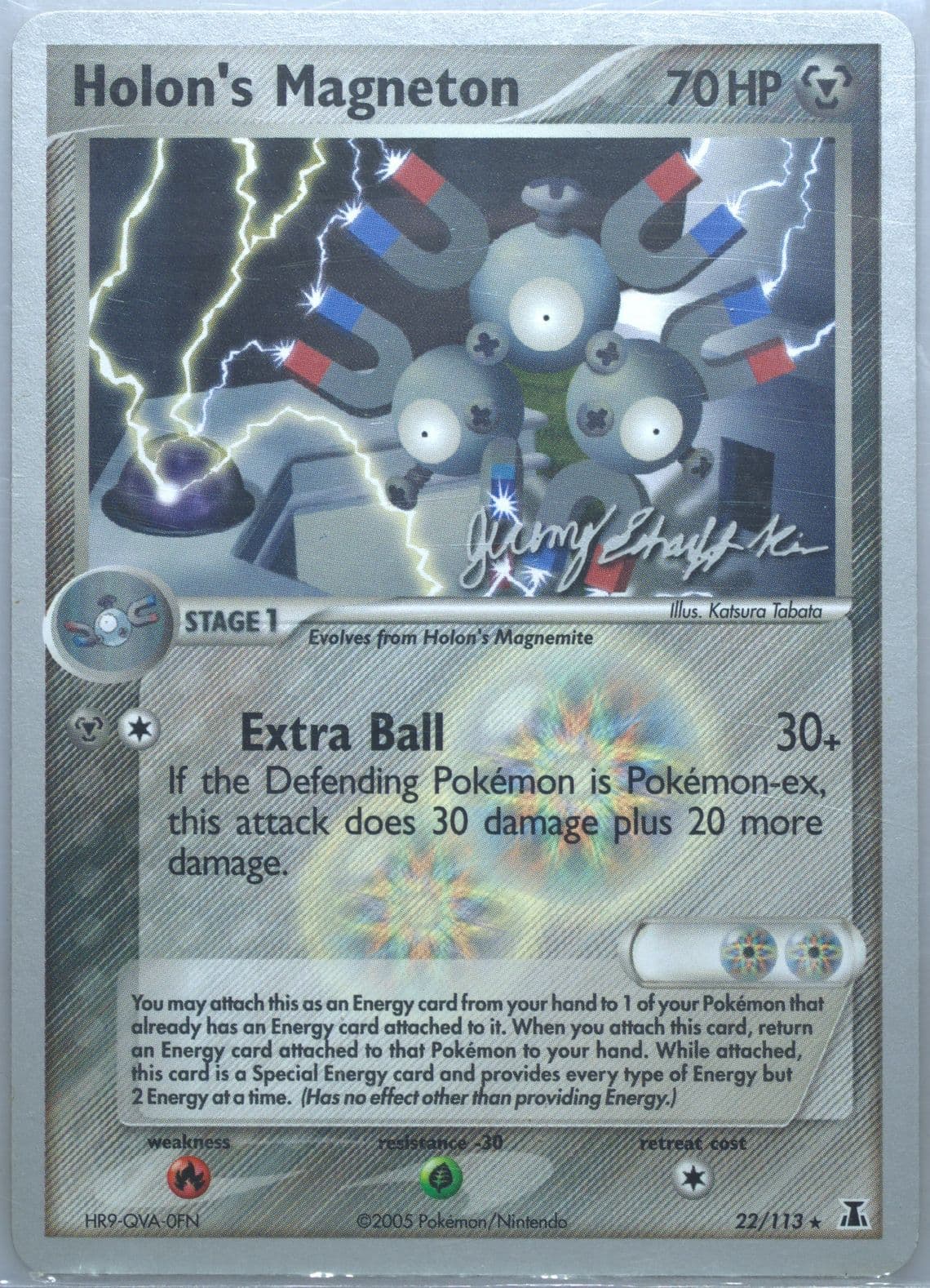 Holon's Magneton Rambolt (22) 2007 Pokemon World Championships Promo