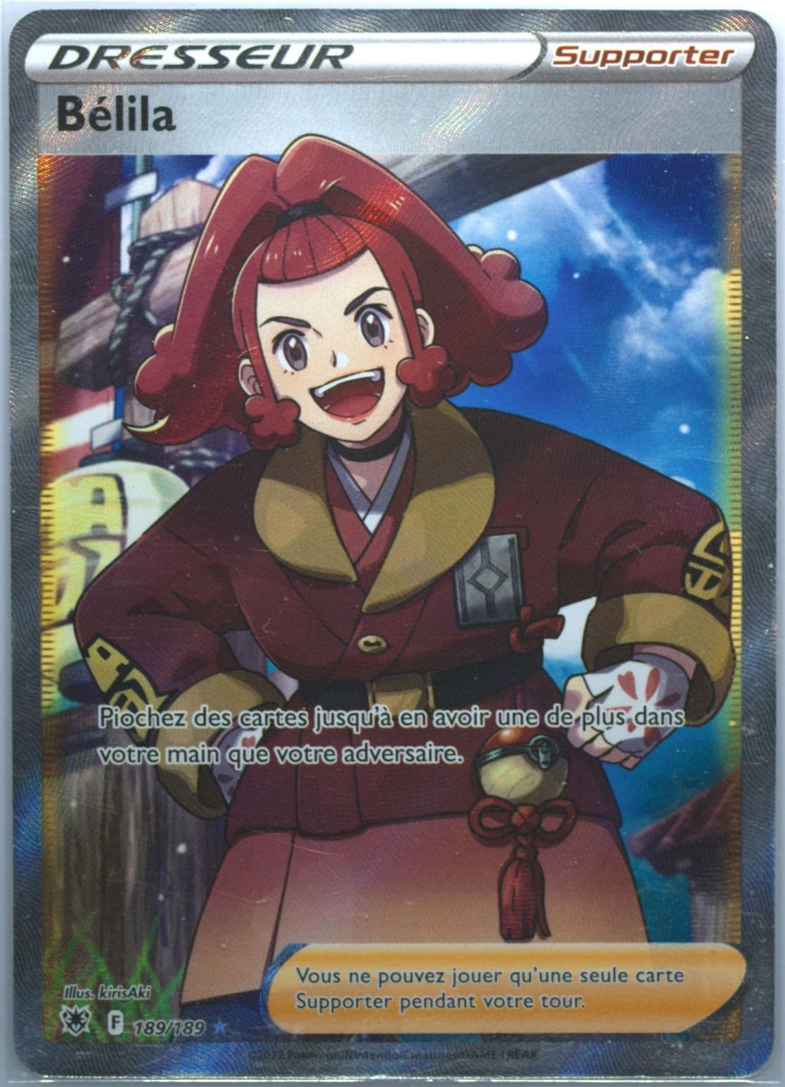 Full Art/Belila French (189) 2022 Pokemon Sword & Shield Astral Radiance
