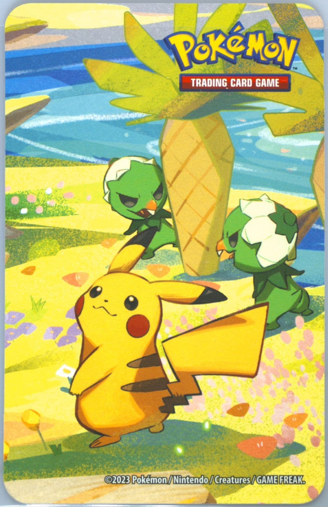 Pikachu Sticker 2023 Pokemon Paldea Friends Mini Tins