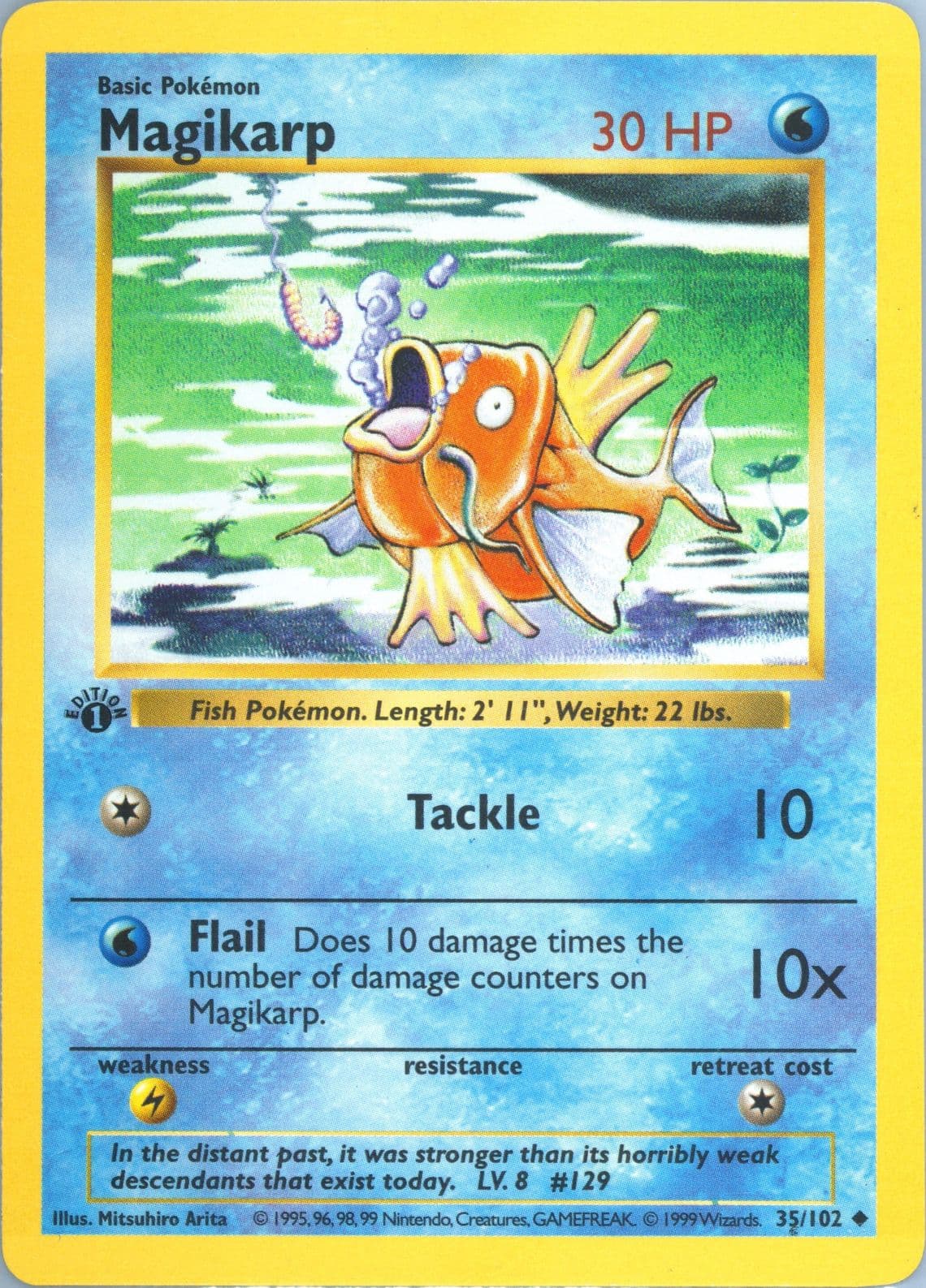 Magikarp 1st Edition (35) 1999 Pokemon Game