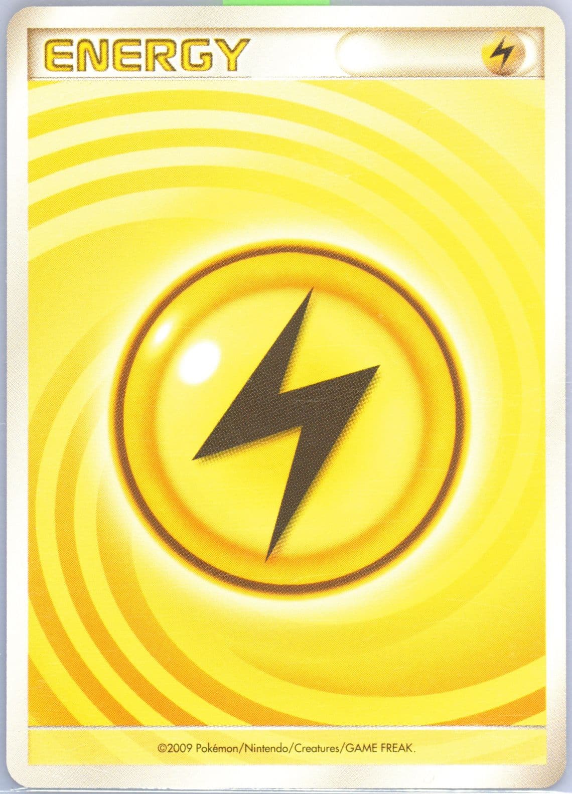 Lightning Energy 2009 Pokemon Japanese Movie Commemoration Random Pack