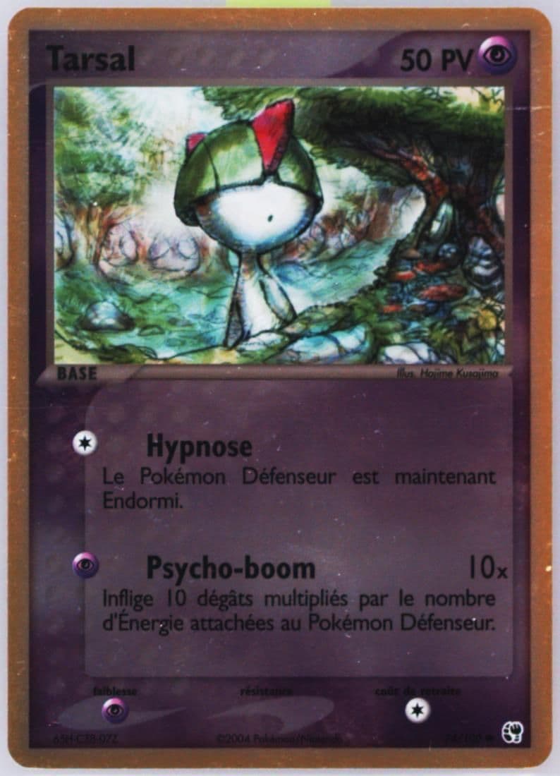 Tarsal-Reverse Foil (74) 2004 Pokemon French EX Sandstorm