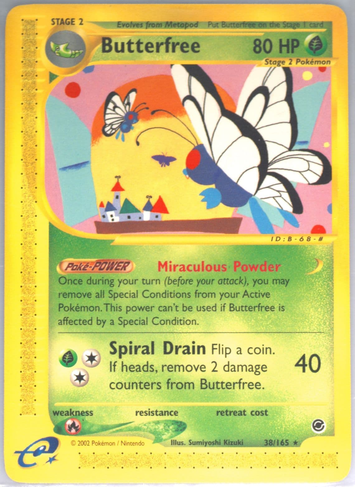 Butterfree (38) 2002 Pokemon Expedition