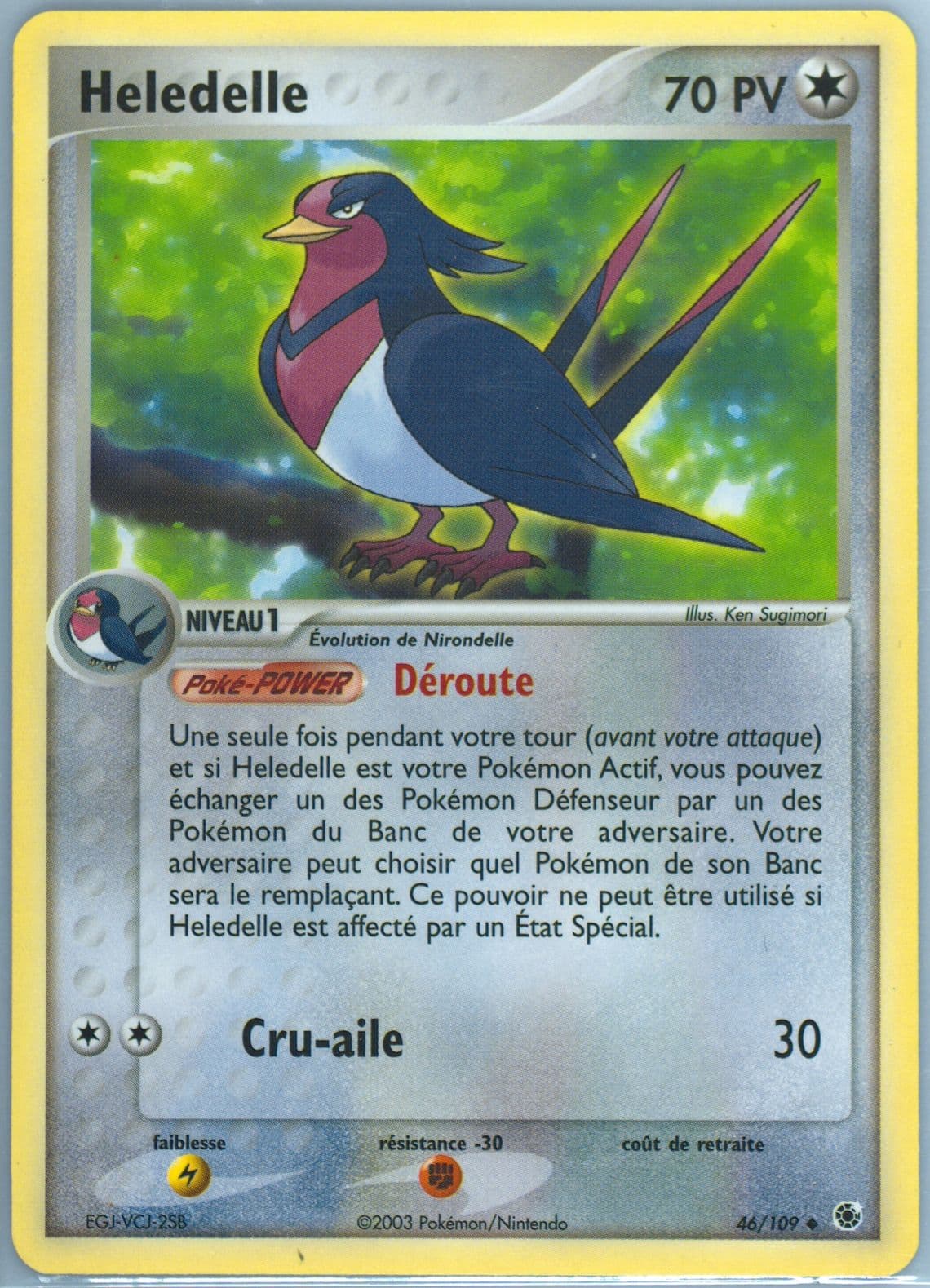 Heledelle French (46) 2003 Pokemon EX Ruby & Sapphire