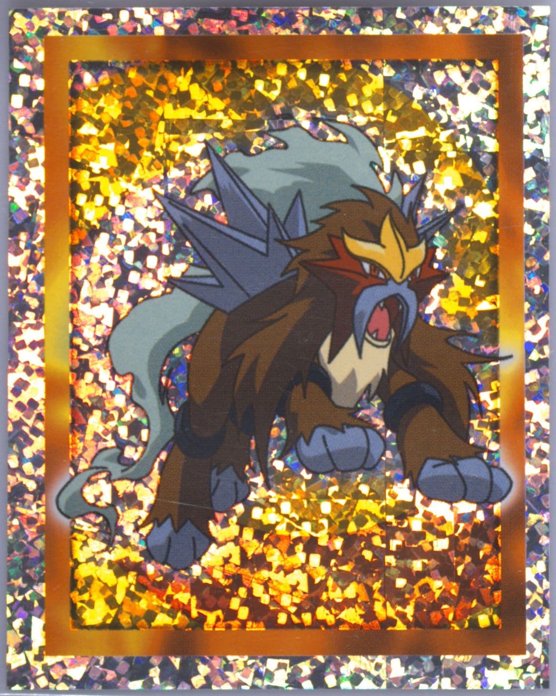 Entei-Prism (117) 2001 Merlin Pokemon 4