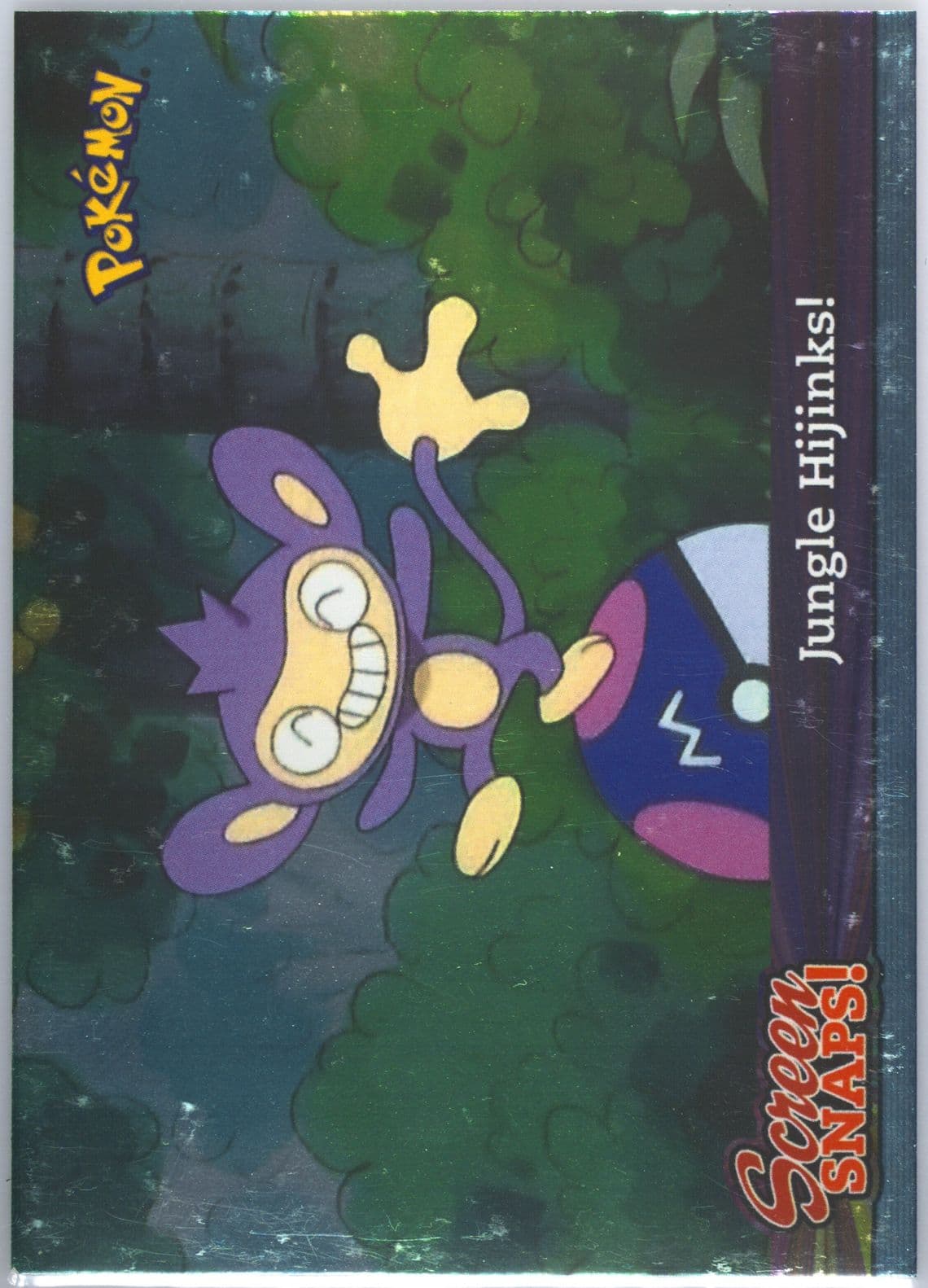 Jungle Hijinks! Foil (10) 2001 Topps Pokemon Johto League Champions Episode Cards