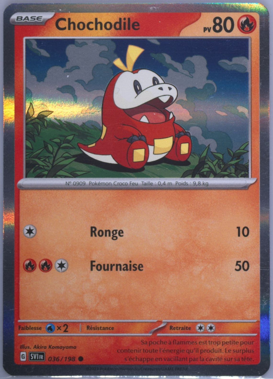 Chochodile Paldea Collection (036) 2023 Pokemon French Svi FR-Scarlet & Violet