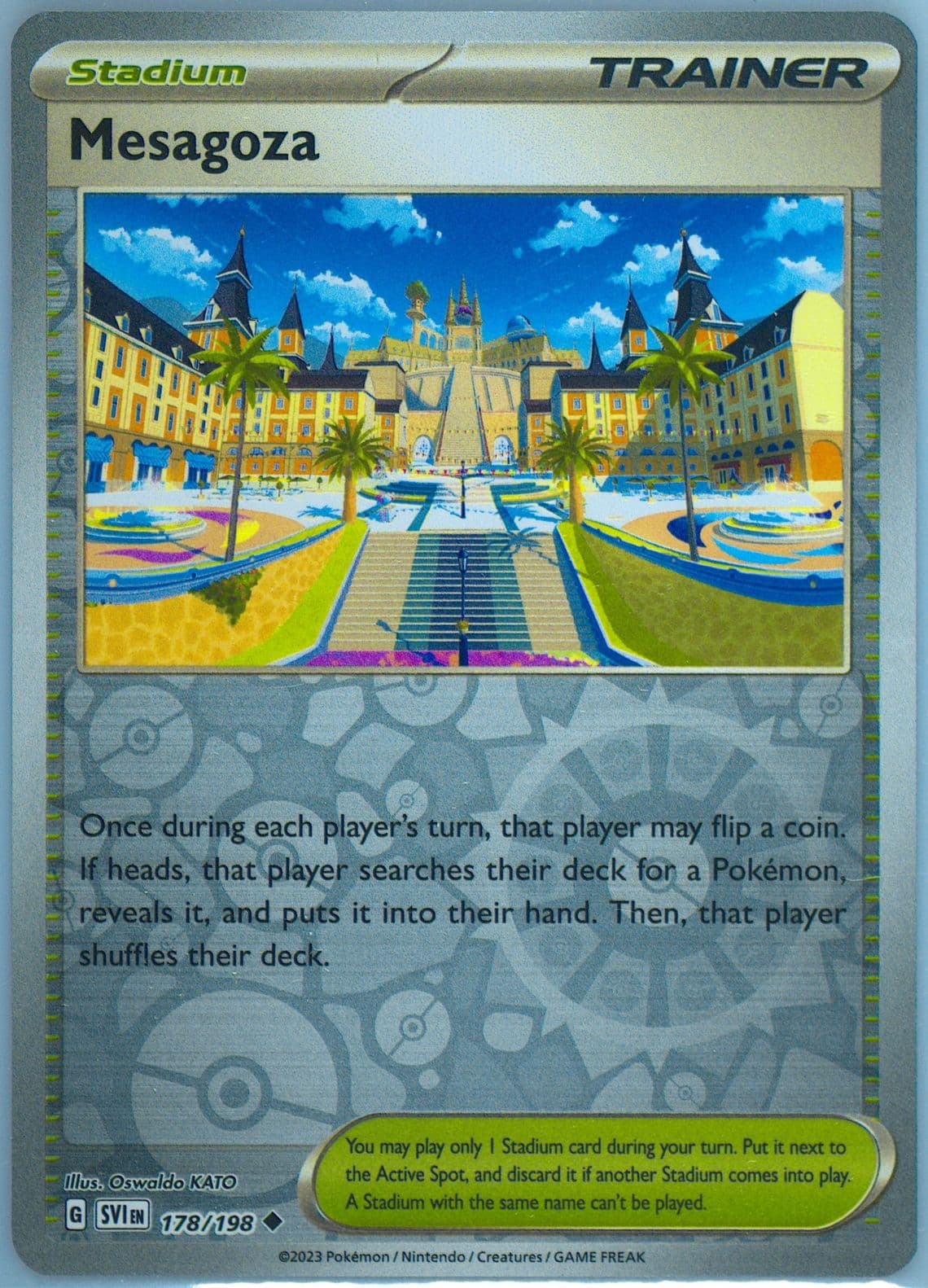 Mesagoza Reverse Holo (178) 2023 Pokemon Svi EN-Scarlet & Violet