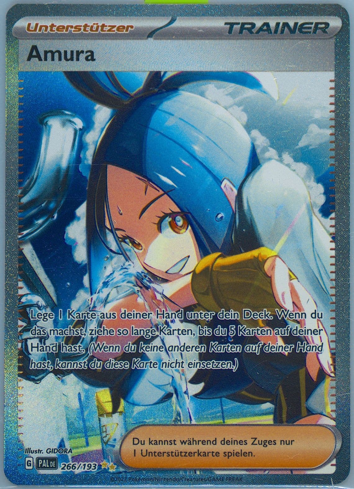 Dendra Special Illustration Rare (266) 2023 Pokemon German Pal de-Paldea Evolved